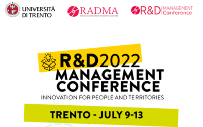 R&D Management Conference – Special Track: Digital transformation of work and organisational design: dealing with changes of skills and profiles